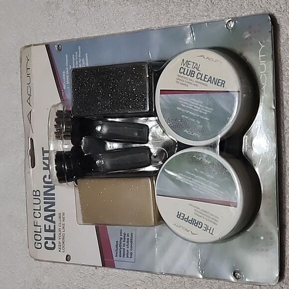 Golf Club Cleaning Kit - Black and Silver - Picture 3 of 3